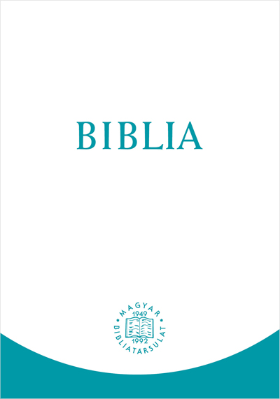 Biblia (RÚF 2014), középméret, kartonált, fehér-türkiz